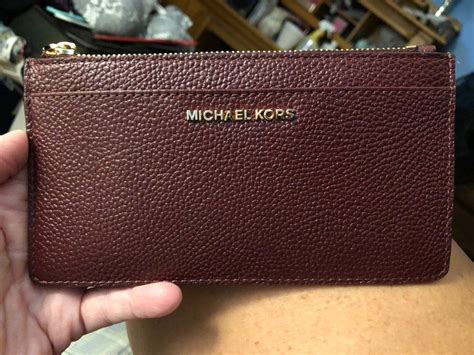 michael kors wallet maroon|michael kors wallet for sale.